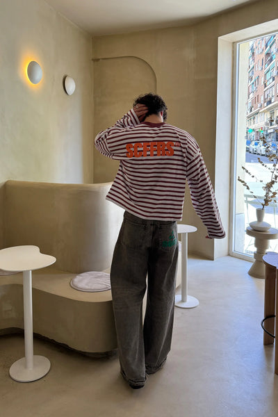 SCUFFERS POLERA MANGA LARGA BURDEO