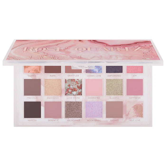 HUDA BEAUTY ROSE QUARTZ EYESHADOW PALETTE PREVENTA