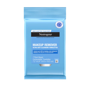 NEUTROGENA TOALLITAS DESMAQUILLANTES COMPOSTABLES TRAVEL SIZE 7 UNIDADES