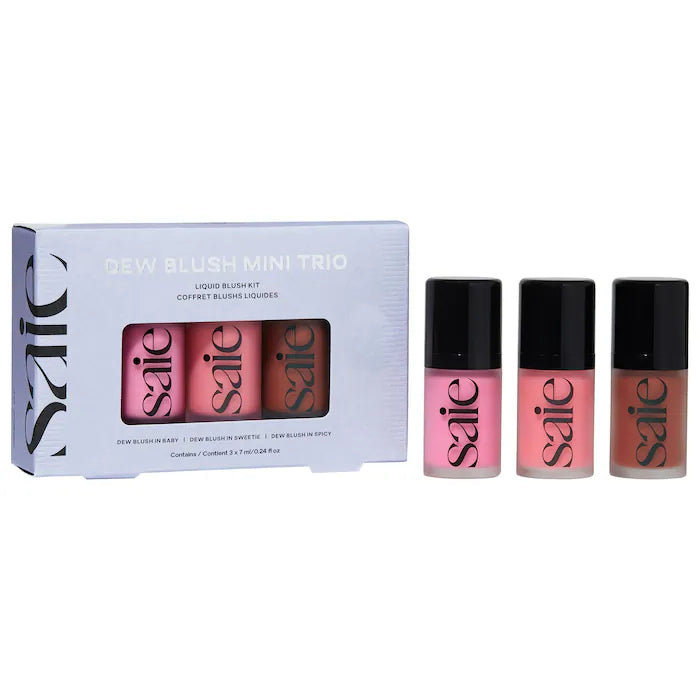 SAIE MINI TRÍO DEW BLUSH TRAVEL SIZE PREVENTA