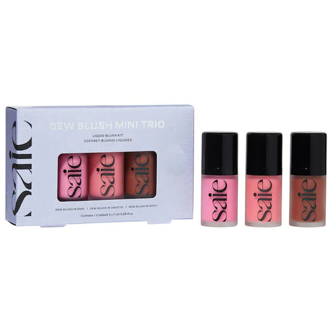 SAIE MINI TRÍO DEW BLUSH TRAVEL SIZE PREVENTA