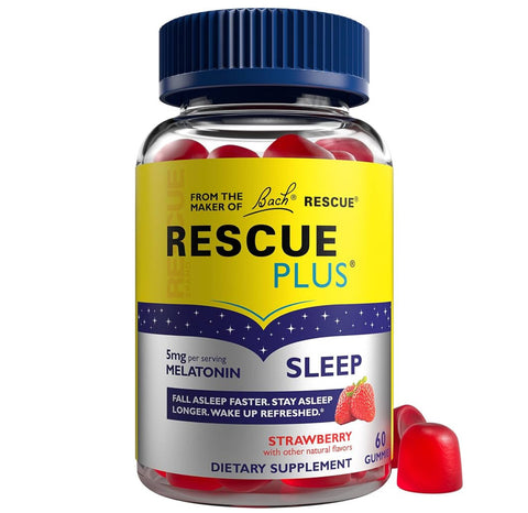 GOMITAS MELATONINA RESCUE PLUS 5MG 60U PREVENTA