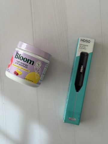 PACK BLOOM PRE WORKOUT RASPBERRY LEMONADE + BATIDOR
