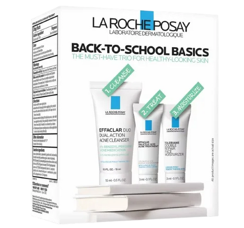 LA ROCHE POSAY BACK TO SCHOOL BASICS SET TRAVEL SIZE