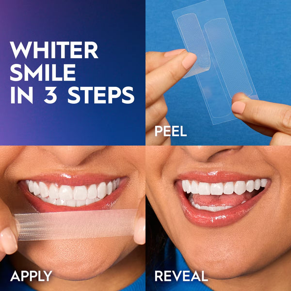 3D CREST TIRAS BLANQUEADORAS PARA DIENTES EN 30 MINUTOS 10 U PREVENTA