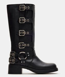 BOTAS STEVE MADDEN NEGRAS TALLA 10 PREVENTA