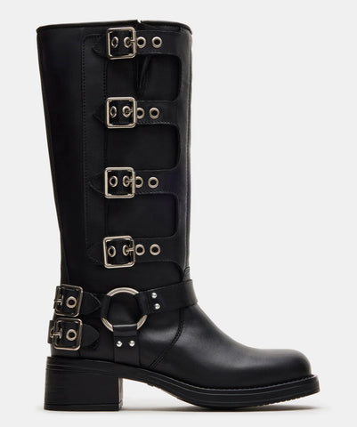 BOTAS STEVE MADDEN NEGRAS TALLA 10 PREVENTA