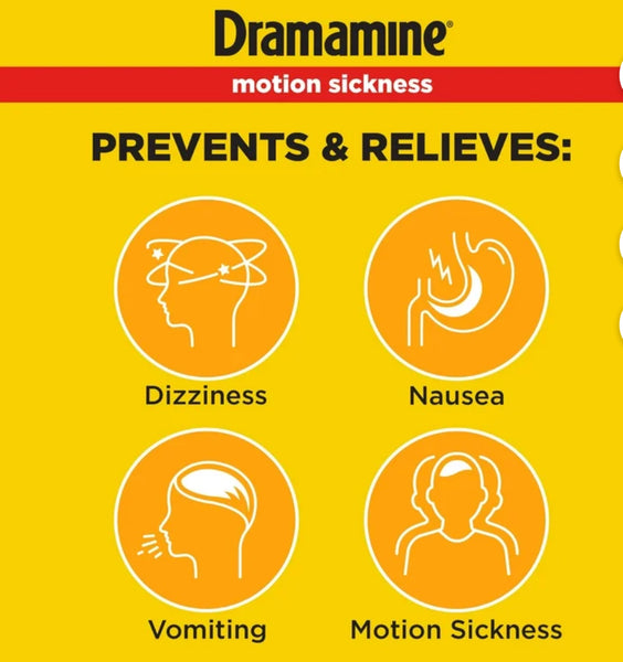 DRAMAMINE ANTI NAUSEAS MASTICABLE 4U