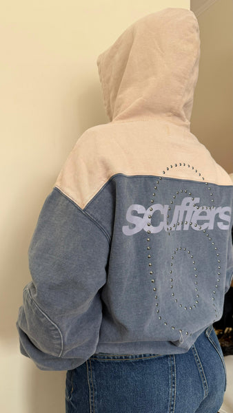 POLERON SCUFFERS LIZZIE BLUE