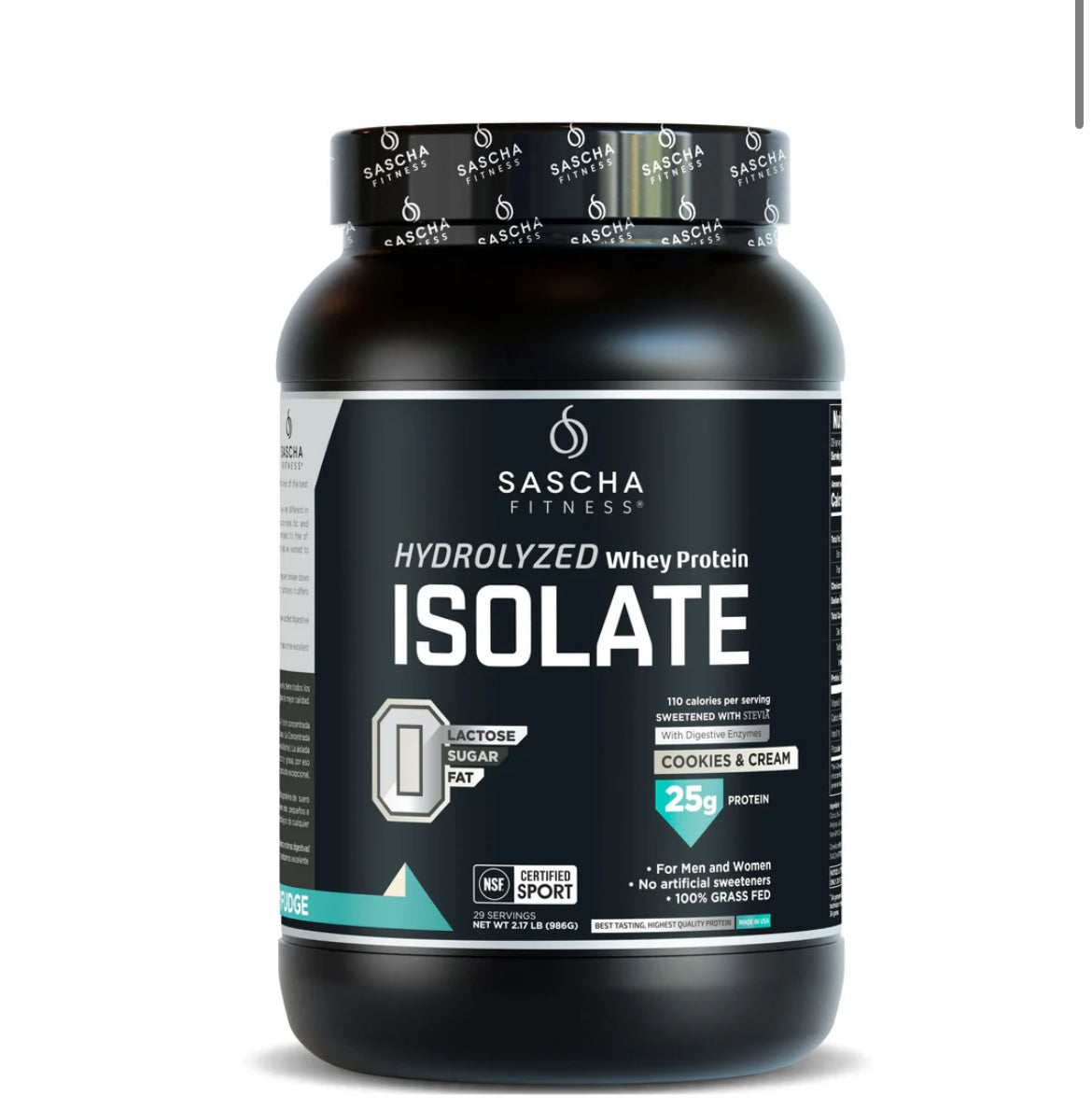 SASCHA FITNESS PROTEÍNA COOKIES AND CREAM PREVENTA