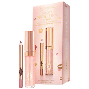 SET CHARLOTTE TILBURY LIP GLOSS + LIP LINER FRESH PINK PREVENTA