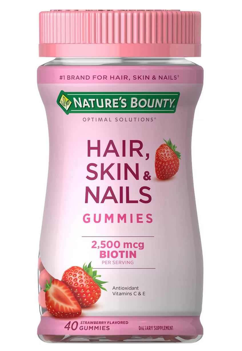 HAIR, SKIN AND NAILS VITAMIN GOMITAS BIOTINA 40U PREVENTA
