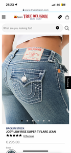 JEANS TRUE RELIGION TALLA 28 PREVENTA