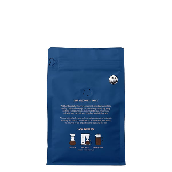 Chamberlain Coffee Organic Witty Fox Hazelnut Blend Medium Roast Ground Coffee - 10 OZ