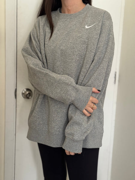 POLERON NIKE GRIS