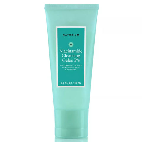 NATURIUM NIACINAMIDE CLEANSING GELEE 3% LIMPIADOR TRAVEL SIZE 59 ML