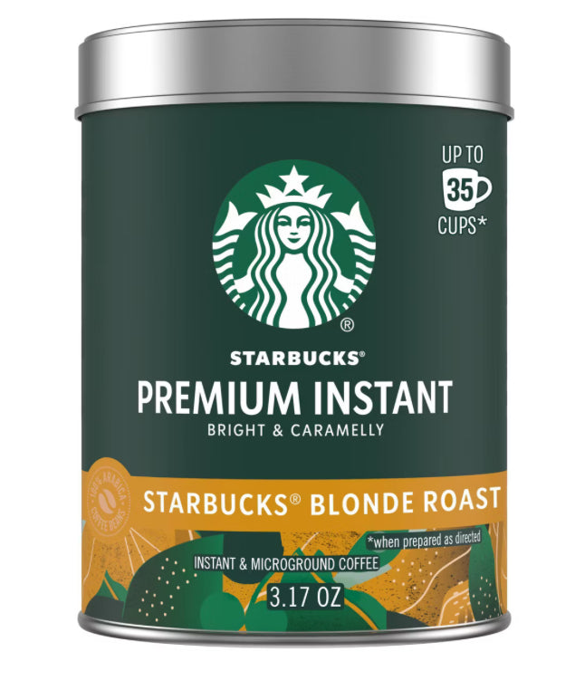 STARBUCKS PREMIUM BLONDE LIGHT ROST CAFE INSTANTÁNEO