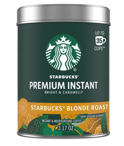 STARBUCKS PREMIUM BLONDE LIGHT ROST CAFE INSTANTÁNEO