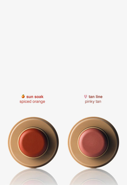 RHODE THE SUMMER BLUSH DUO TAN LINE + SUN SOAK PREVENTA
