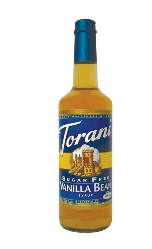 TORANI SYRUP  VANILLA BEAN SUGAR FREE 750ML PREVENTA