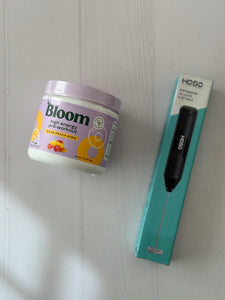 PACK BLOOM PRE WORKOUT SOUR PEACH RINGS + BATIDOR