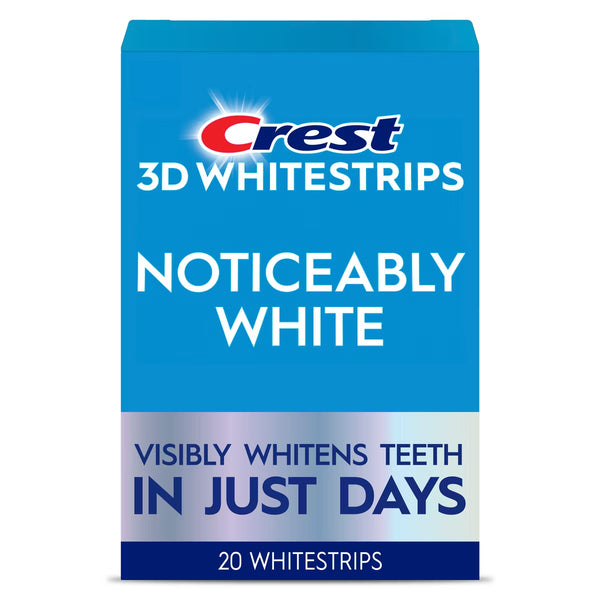 3D CREST TIRAS BLANQUEADORAS PARA DIENTES EN 30 MINUTOS 10 U PREVENTA