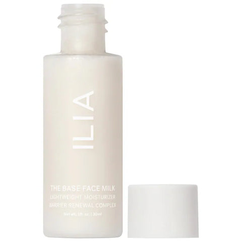 ILIA MINI THE BASE FACE MILK ESSENCE & LIGHTWEIGHT MOISTURIZER  TRAVEL SIZE 30 ML PREVENTA