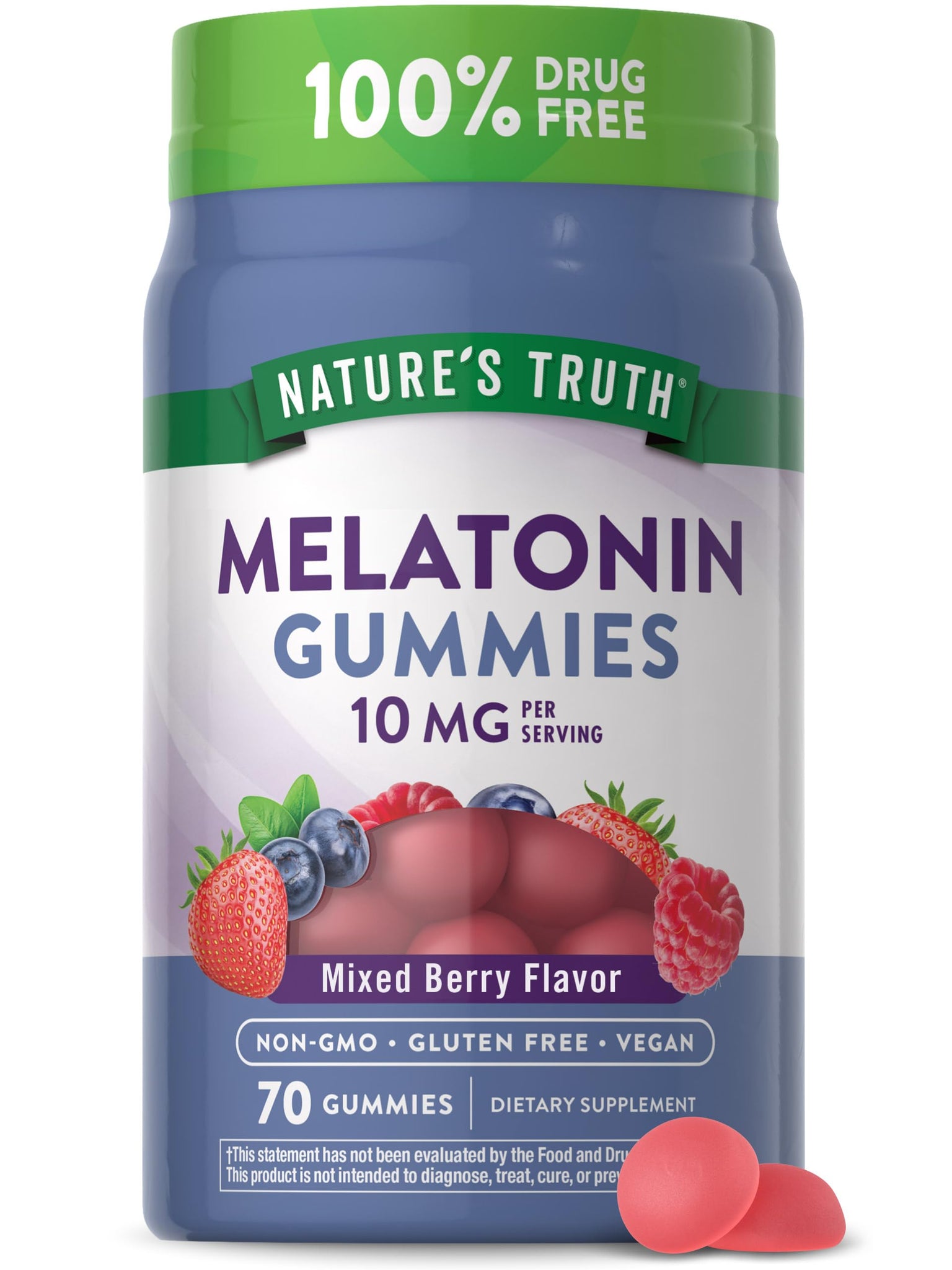 NATURES TRUTH GOMITAS MELATONINA 10MG PREVENTA