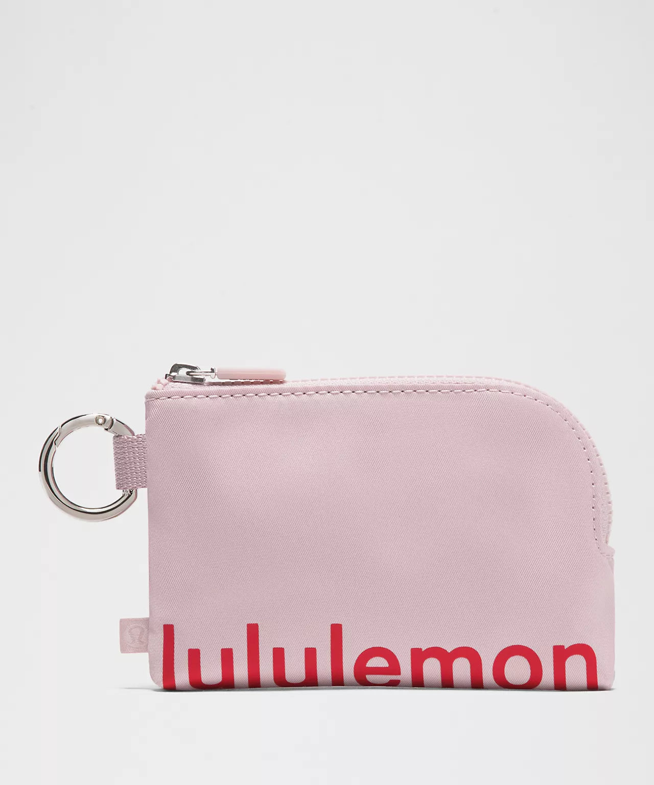 TARJETERO LULULEMON ROSADO Y ROJO