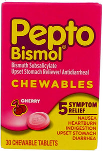 PEPTO BISMOL 12 U SABOR CEREZA TRAVEL SIZE