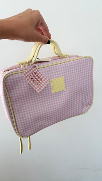 ORGANIZADOR DE BAÑO ROSADO