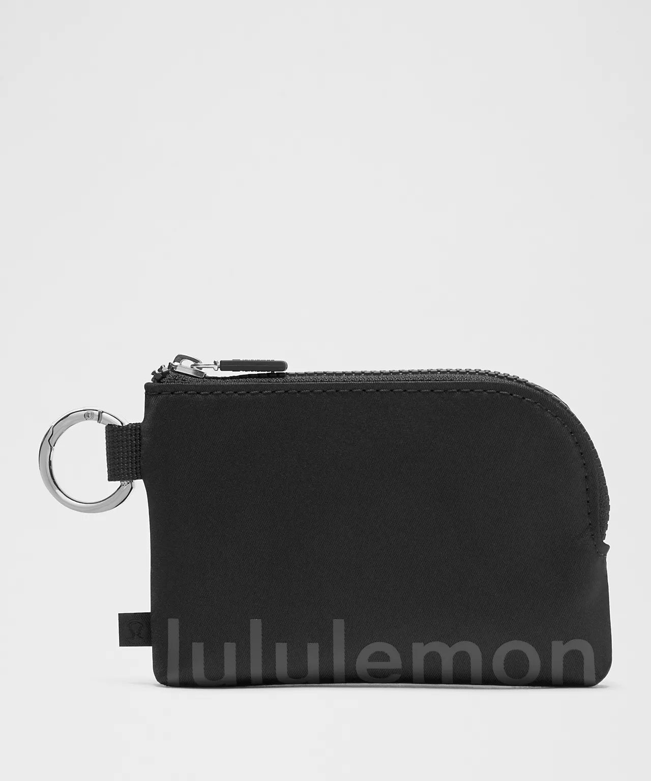 TARJETERO LULULEMON NEGRO LETRAS NEGRO CLARO PREVENTA