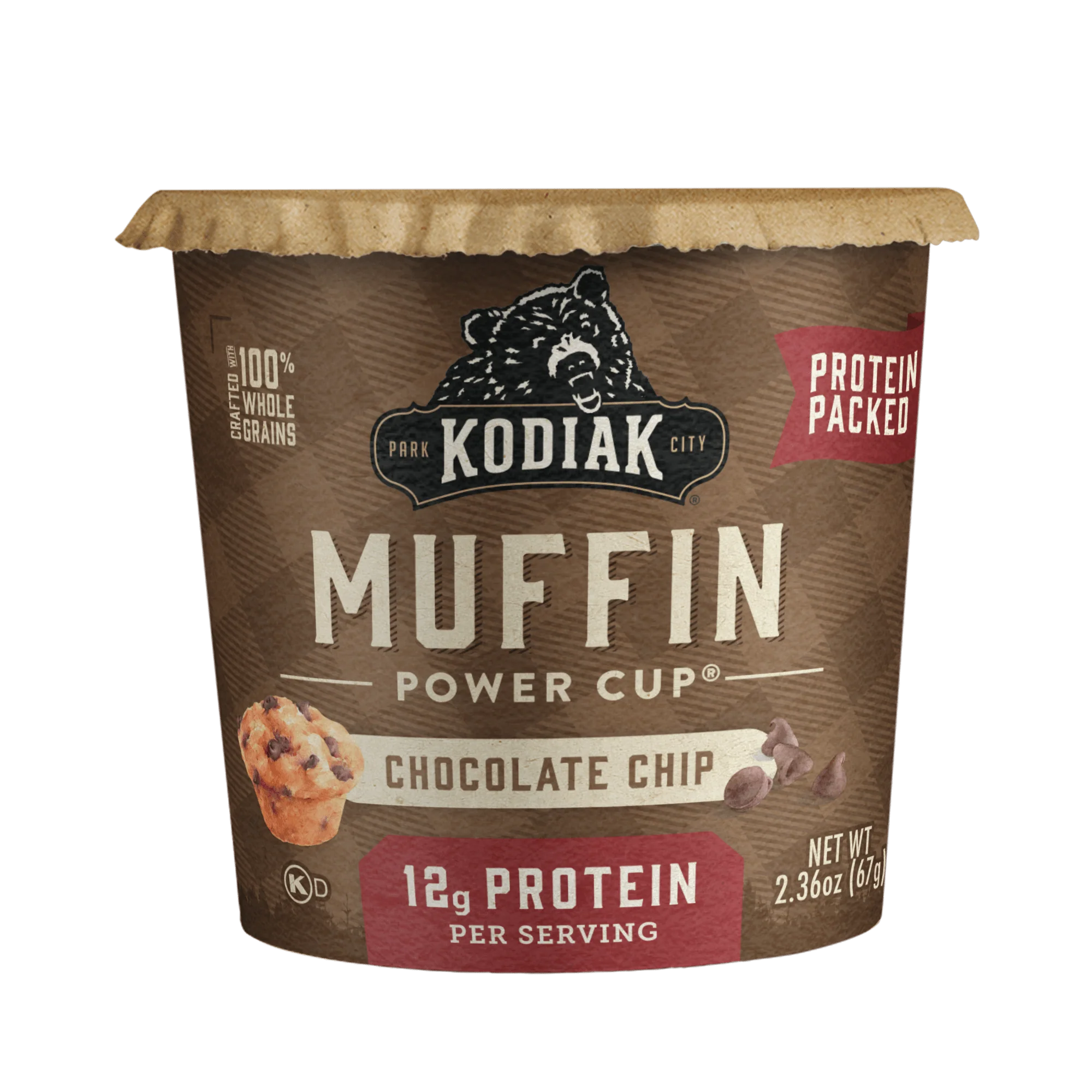 KODIAK MEZCLA MUFFIN PROTEICO INDIVIDUAL CHIPS DE CHICOLATE  PREVENTA