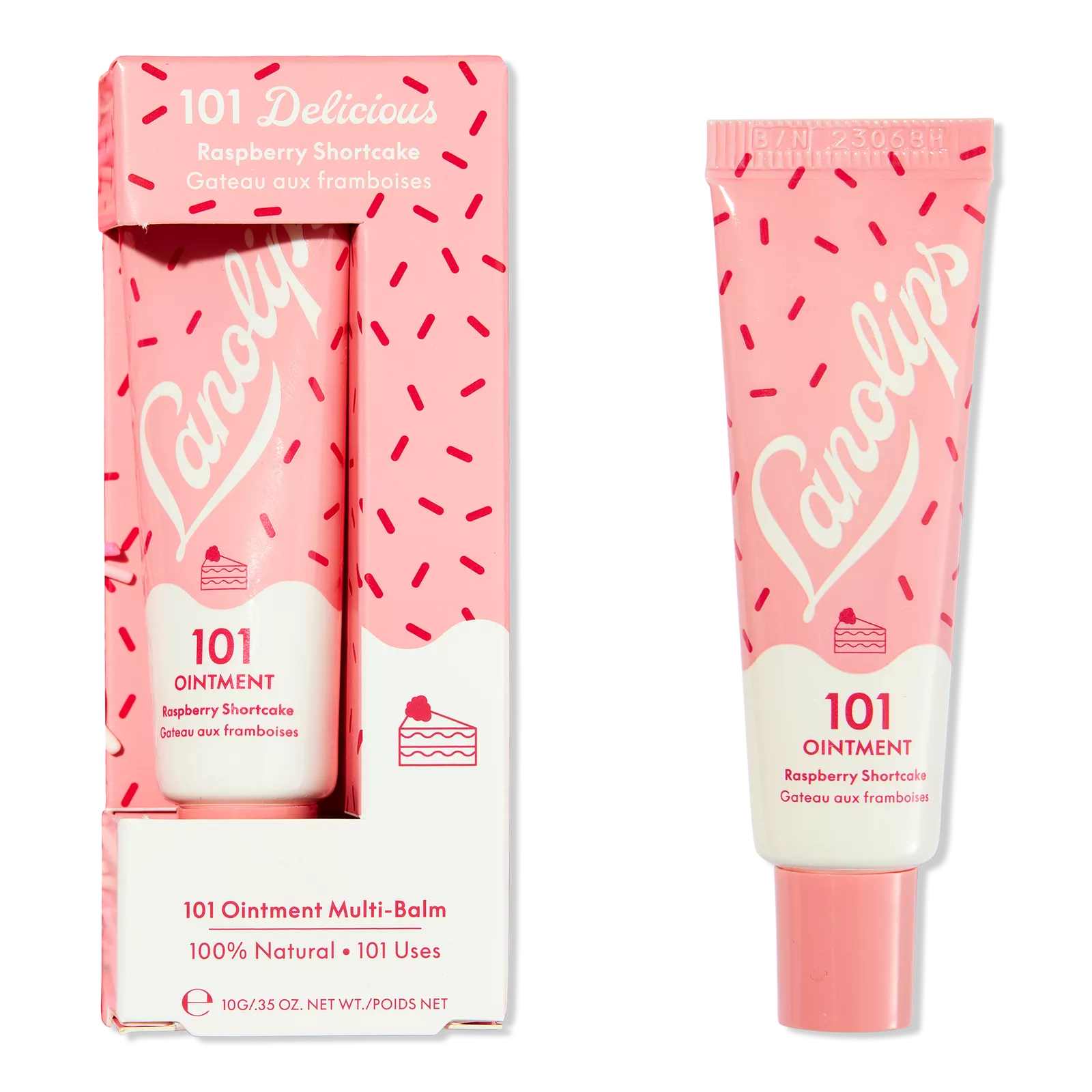 LANOLIPS RASPBERRY SHORTCAKE 101 OINTMENT MULTI BALM PREVENTA
