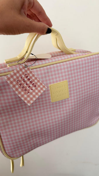 ORGANIZADOR DE BAÑO ROSADO