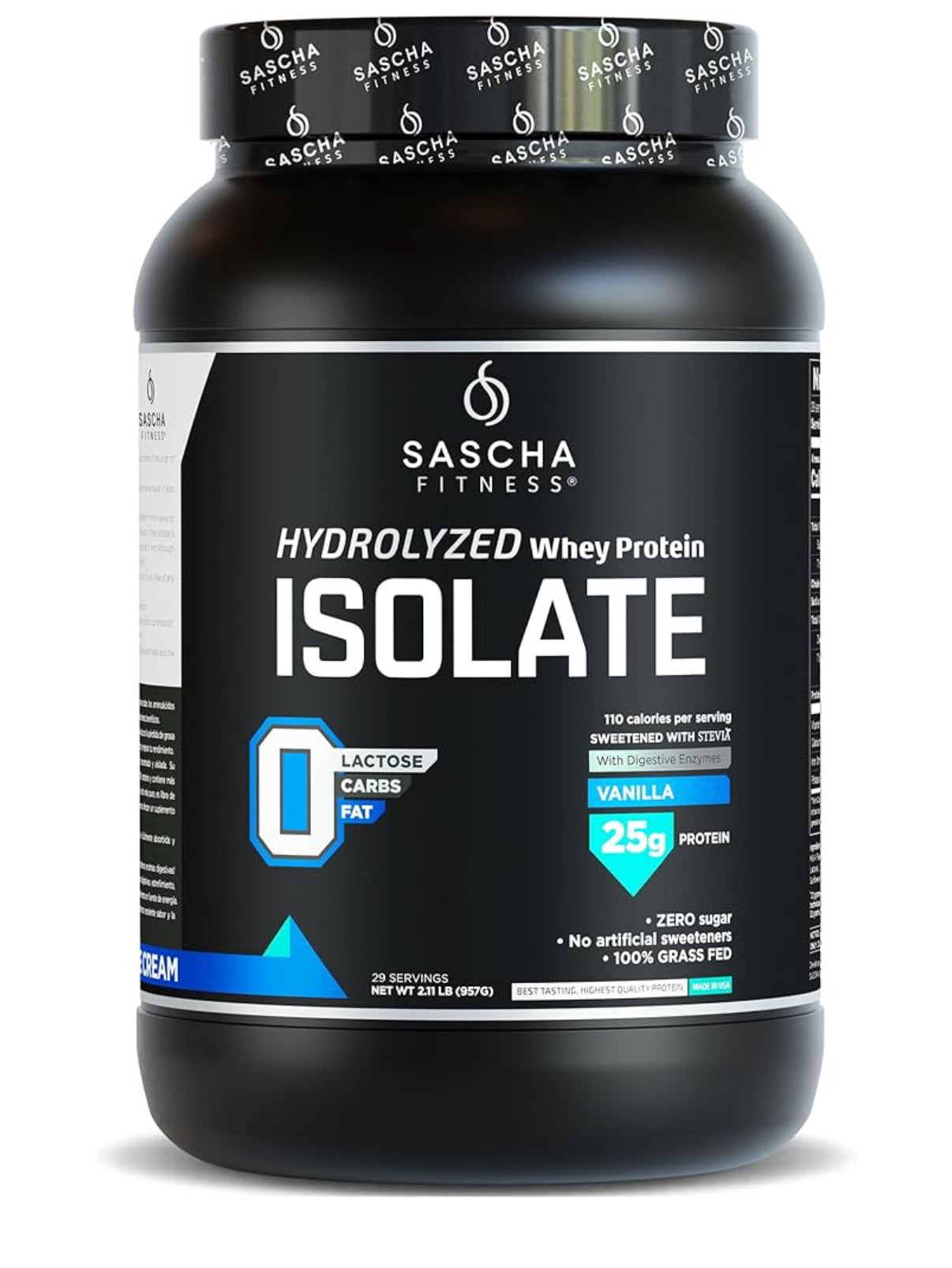 SASCHA FITNESS WHEY PROTEIN 29 SERVINGS VAINILLA PREVENTA