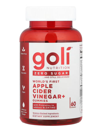 GOLI VINAGRE DE MANZANA ZERO AZÚCAR PREVENTA
