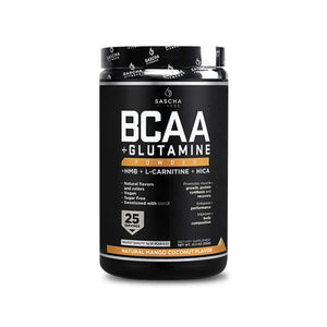 SASCHA FITNESS BCAA MANGO COCONUT 25 SERVINGS PREVENTA