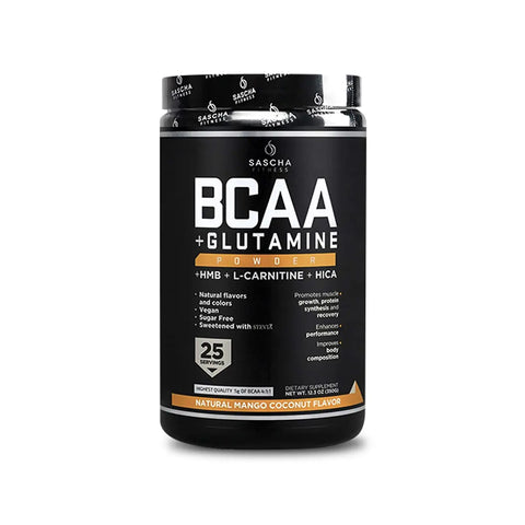 SASCHA FITNESS BCAA MANGO COCONUT 25 SERVINGS PREVENTA