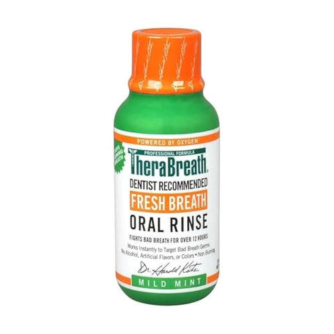 THERABREATH ENJUAGUE BUCAL TRAVEL SIZE MINI MILD MINT