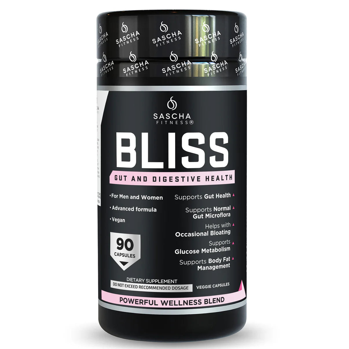 SASCHA FITNESS BLISS GUT AND DIGESTIVE 90 CAPSULAS PREVENTA