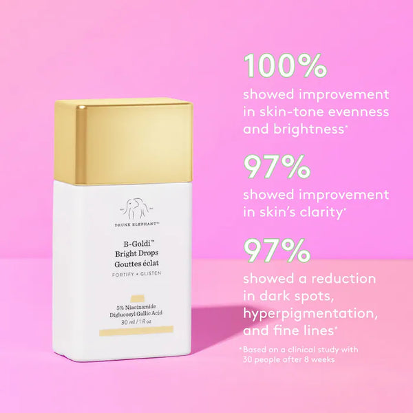 DRUNK ELEPHANT B-GOLDI BRIGHT ILLUMINATING DROPS 30ML PREVENTA