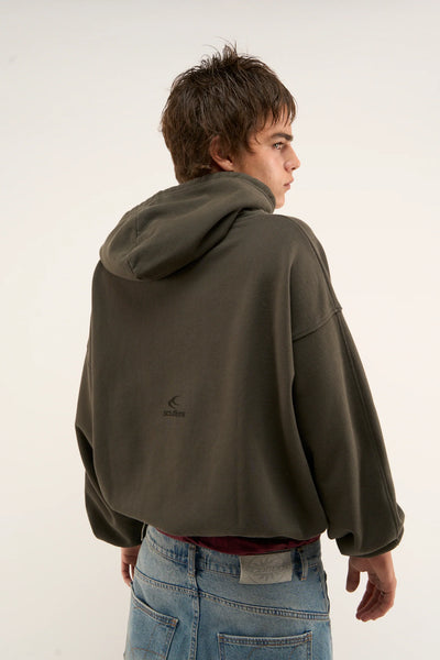 SCUFFERS POLERON VERDE RAW DARK