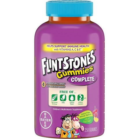GOMITAS MULTIVITAMINICAS KIDS PARA NIÑOS 230 U FLINTSTONES  PREVENTA