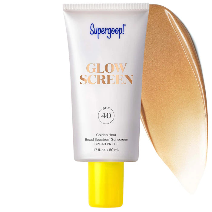 SUPERGOOP SPF 40 WITH HYALURONIC ACID AND NIACIAMIDE GOLDEN HOUR PREVENTA