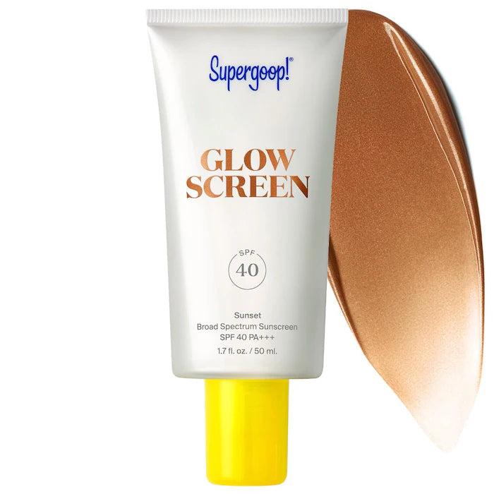 SUPERGOOP SPF 40 WITH HYALURONIC ACID AND NIACIAMIDE SUNSET PREVENTA