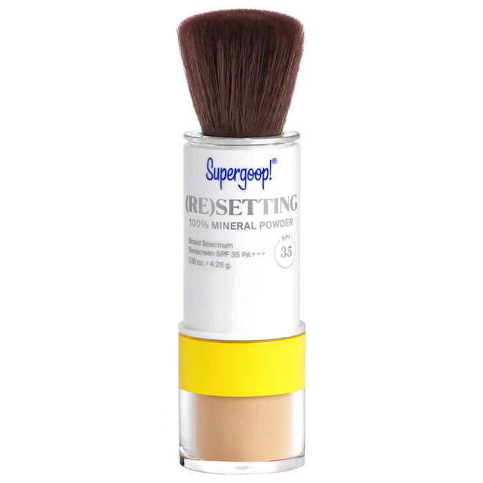 SUPERGOOP RESETTING POWDER SPF 35 MEDIUM PREVENTA