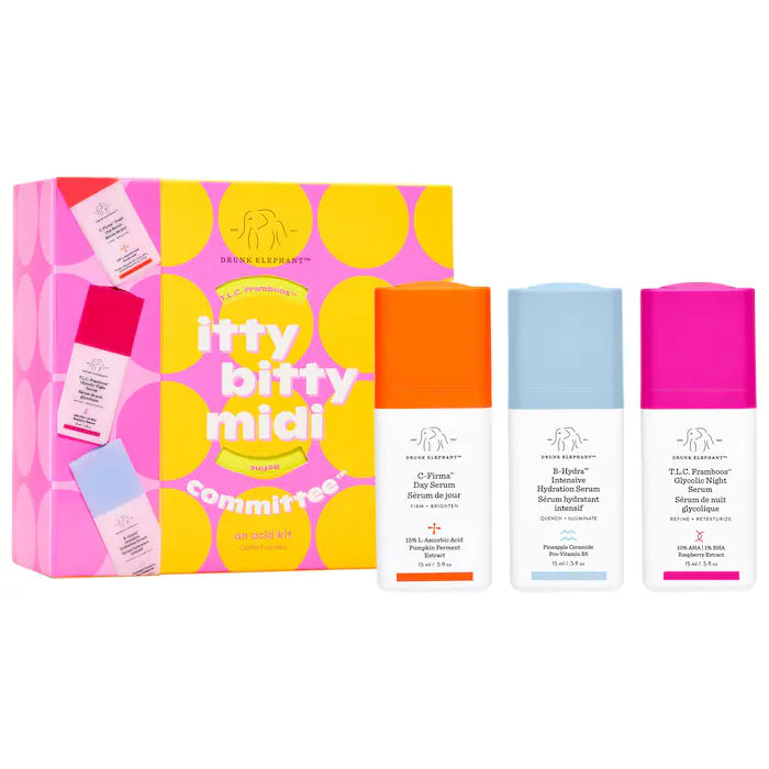 SET DRUNK ELEPHANT SERUM TRIOP REVENTA