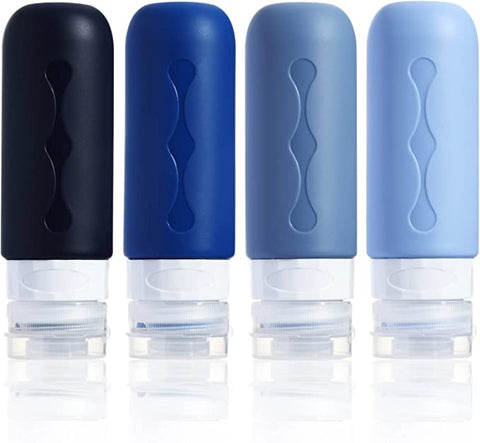 GEMICE TRAVEL BOTTLES NAVY VIRAL PREVENTA